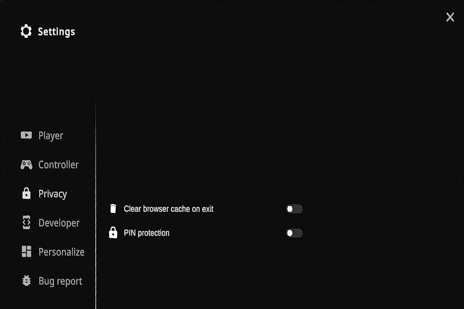 DEO VR 播放器设置选项详解
