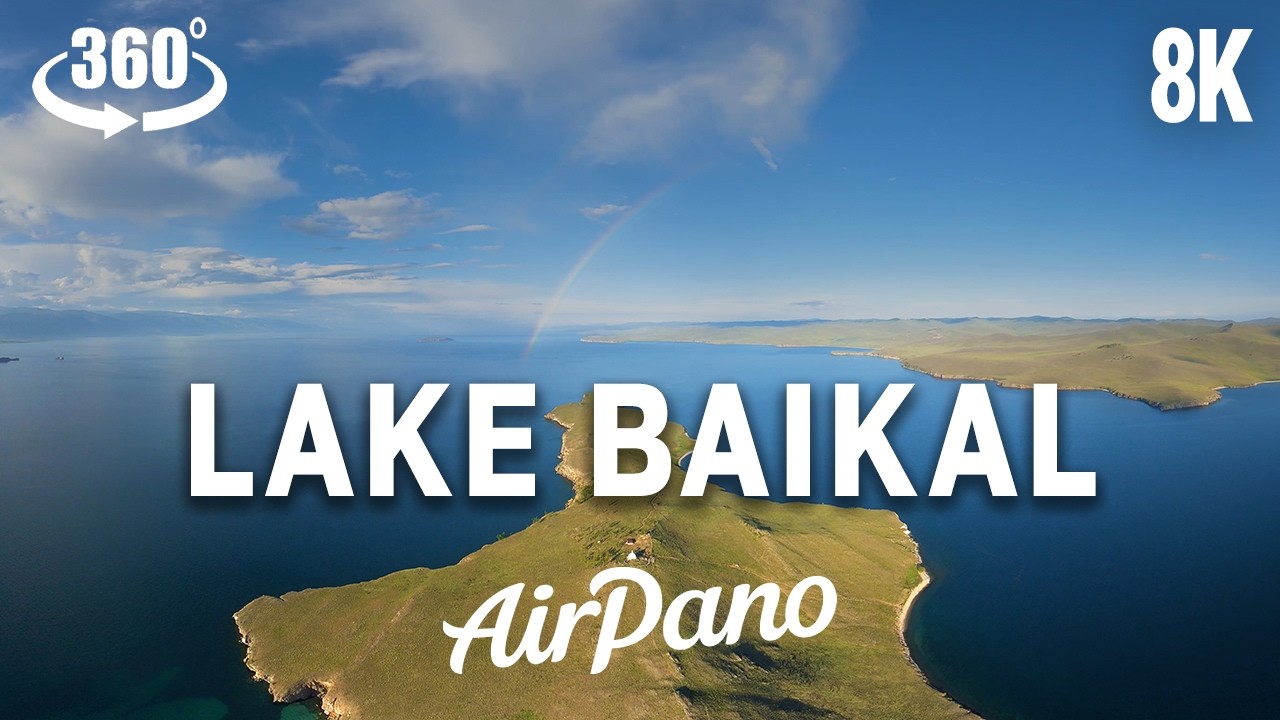 360° 8K 全景:俄罗斯贝加尔湖的蓝冰幻境
