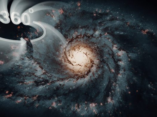 360°VR:奔赴涡状星系核心